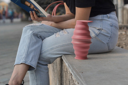 One Cup in Hand, Freedom at Your Fingertips: Sharing the Foldable Cup Opard