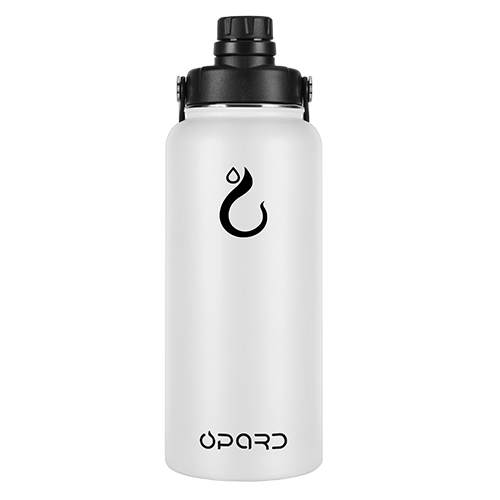 Opard Insulated Stainless Steel Water Bottle, 32oz Reusable Metal Water  Bottles with Straw and Spout, One Lid Dual-Use