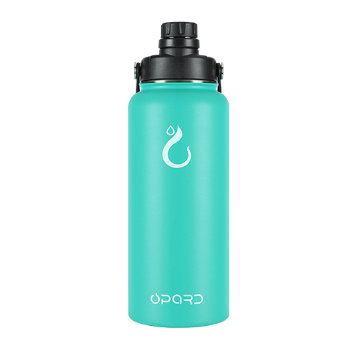 Opard Insulated Stainless Steel Water Bottle, 32oz Reusable Metal Water  Bottles with Straw and Spout, One Lid Dual-Use